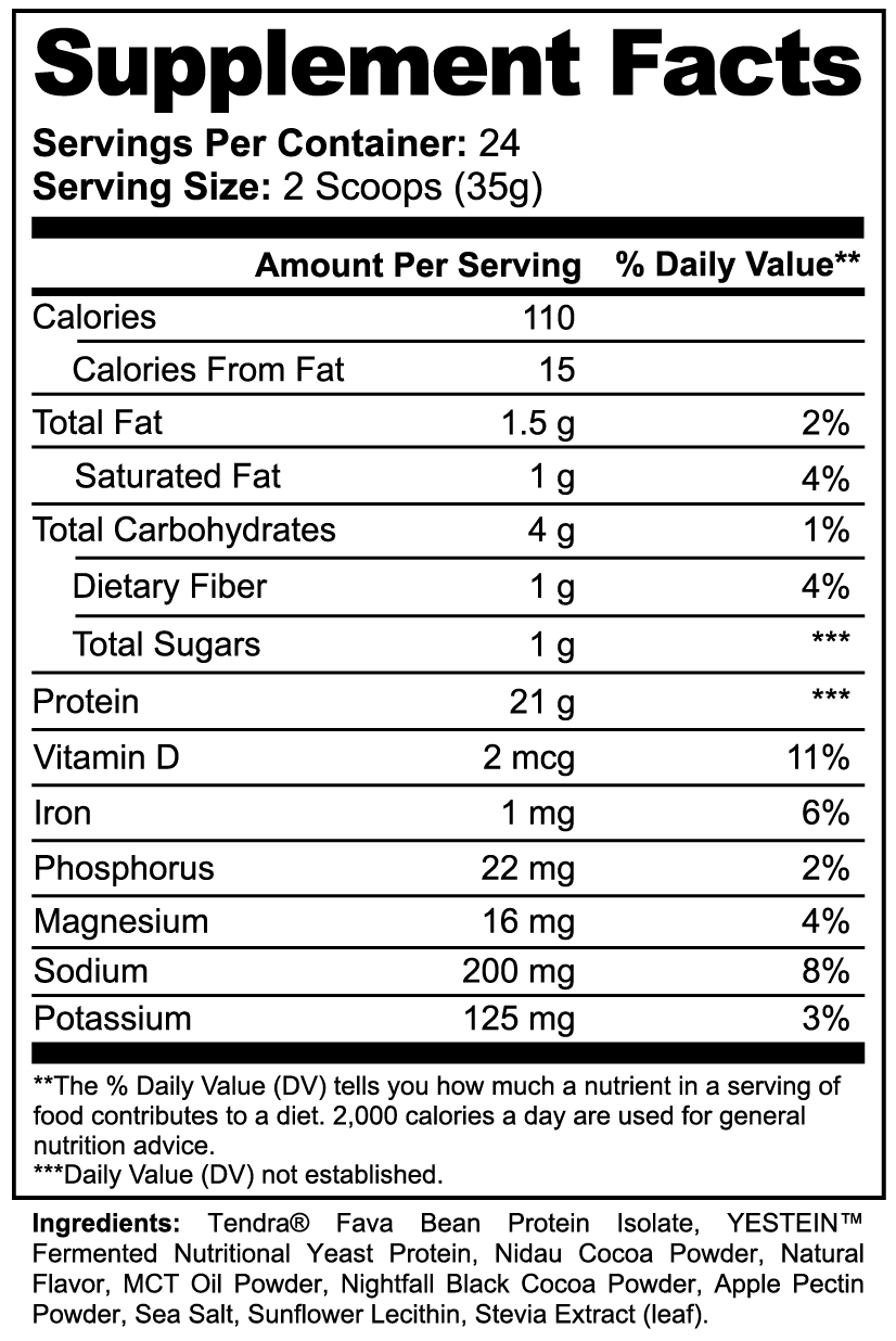 🌱 Plant Protein (Chocolate) | Plant-Based Protein