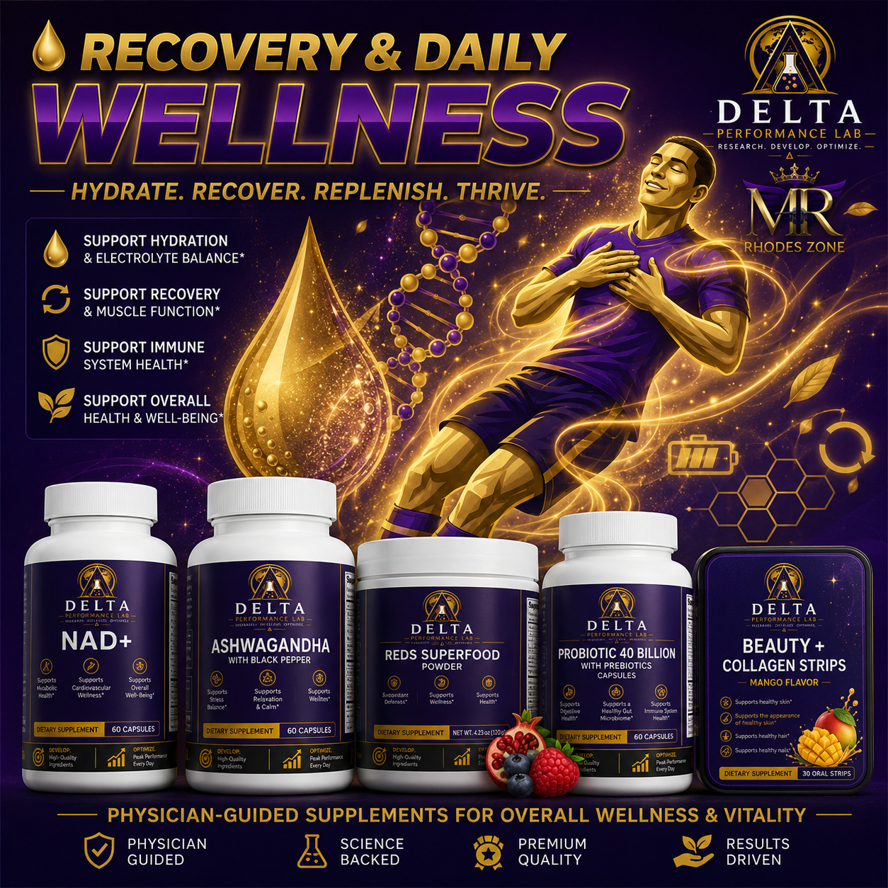 💧 Recovery & Daily Wellness