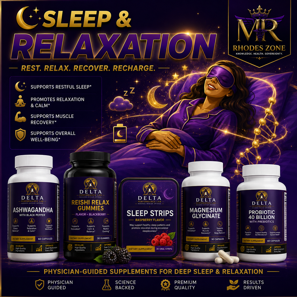 🌙 Sleep & Relaxation