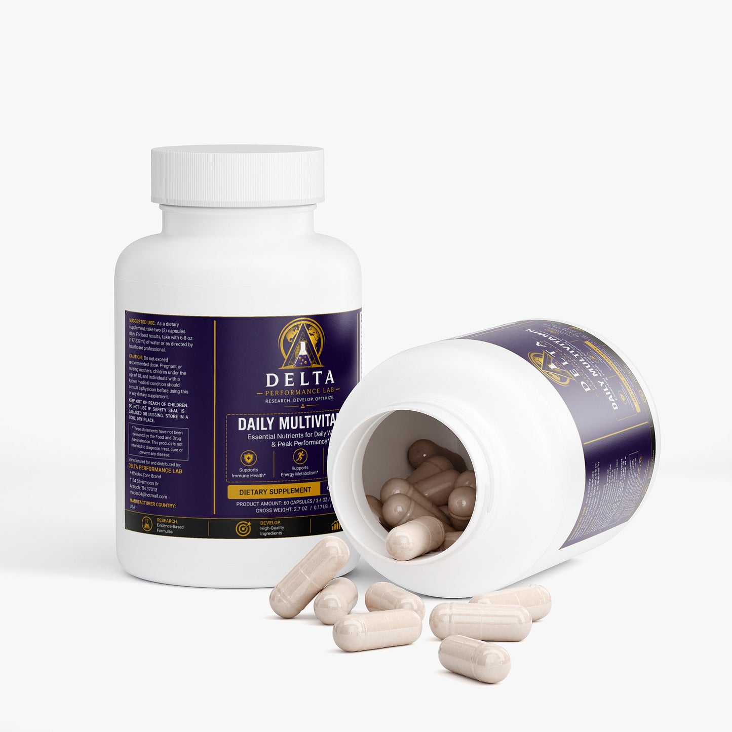 Delta Performance Lab Daily Multivitamin
