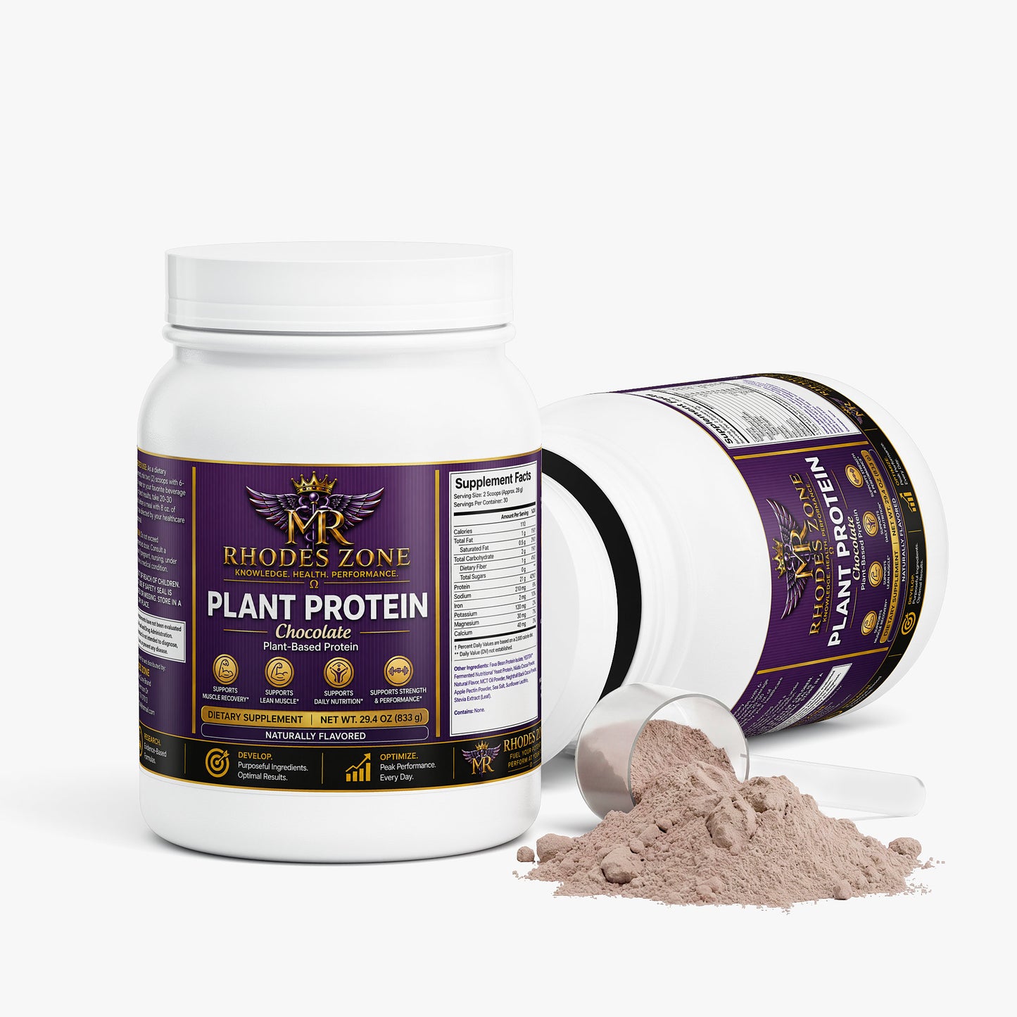 Plant Protein (Chocolate) | Plant-Based Protein | Rhodes Zone