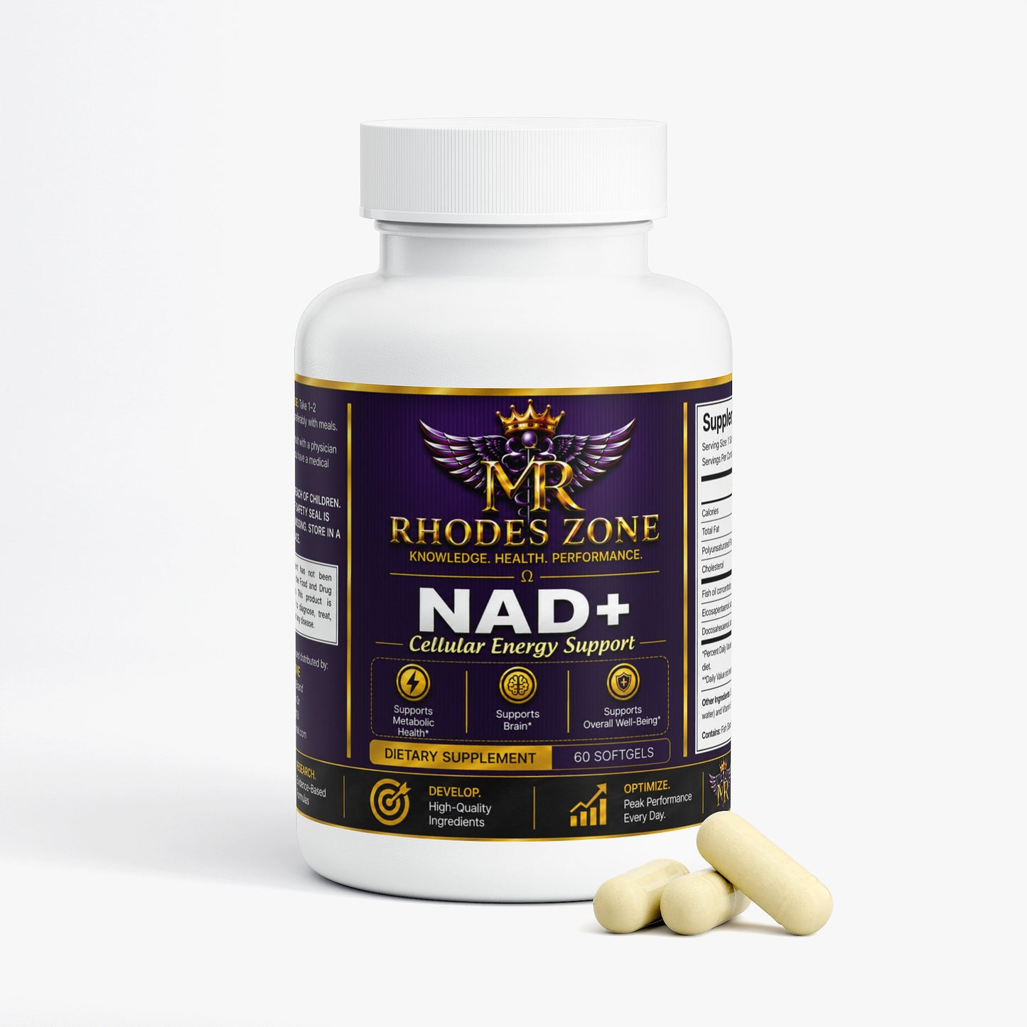 NAD+ | Cellular Energy Support | Rhodes Zone