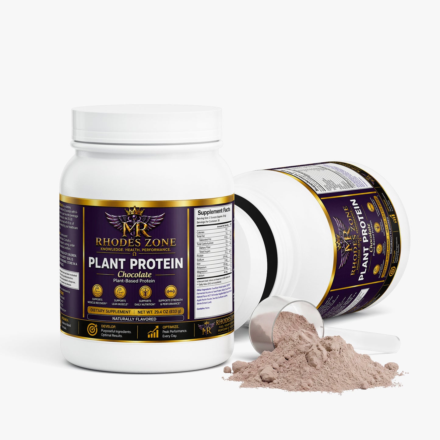 🌱 Plant Protein (Chocolate) | Plant-Based Protein