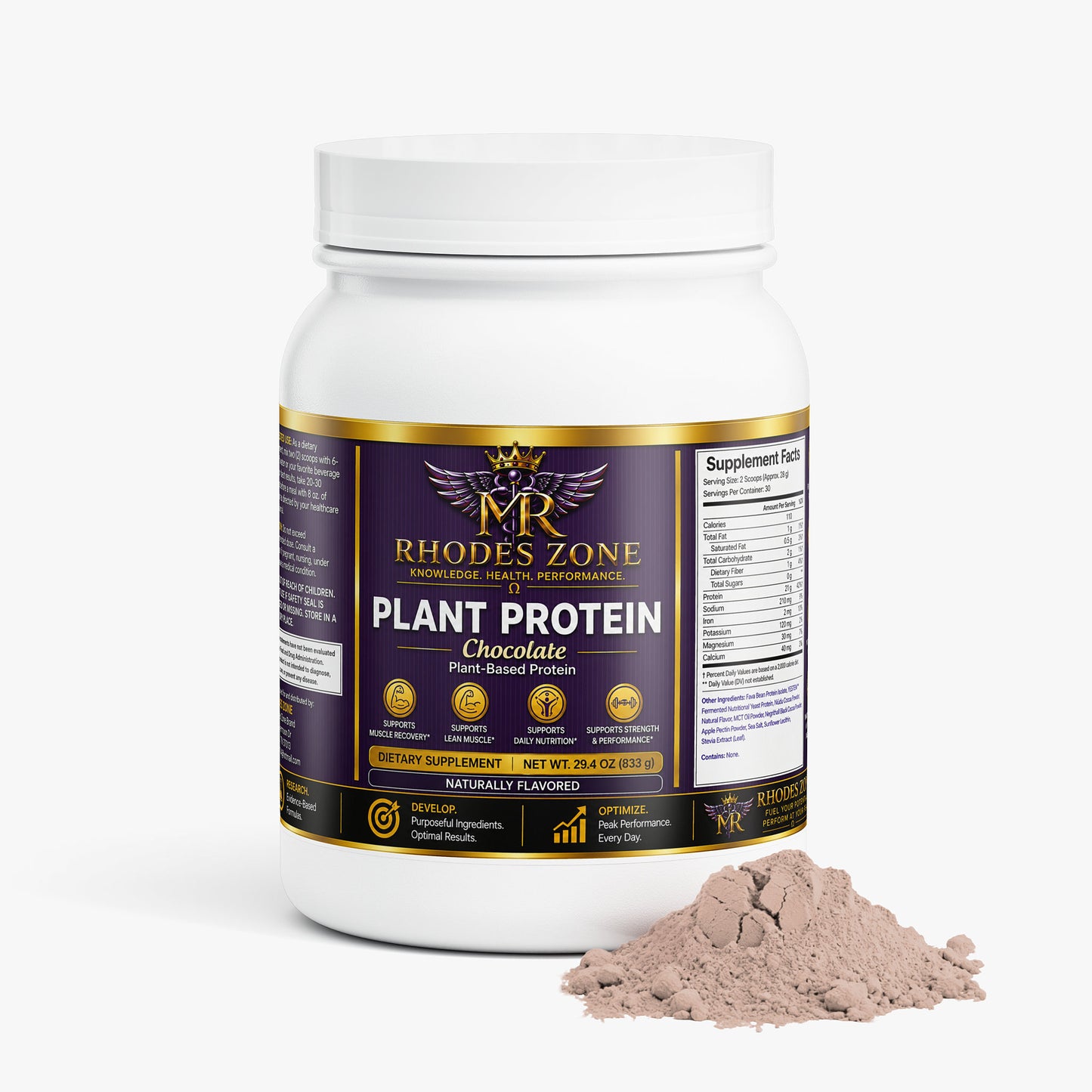 🌱 Plant Protein (Chocolate) | Plant-Based Protein