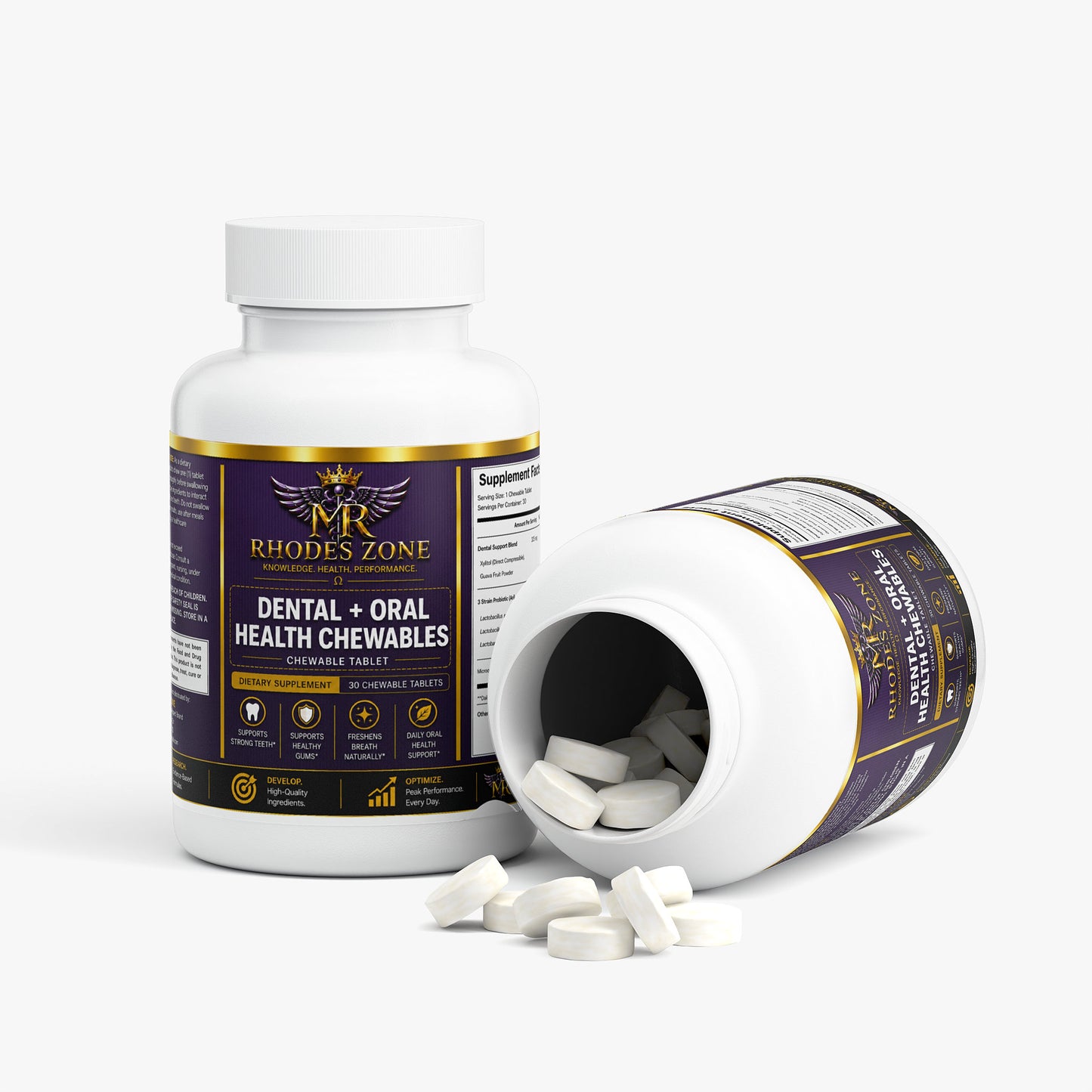 Dental + Oral Health Chewables | Oral Health Support | Rhodes Zone