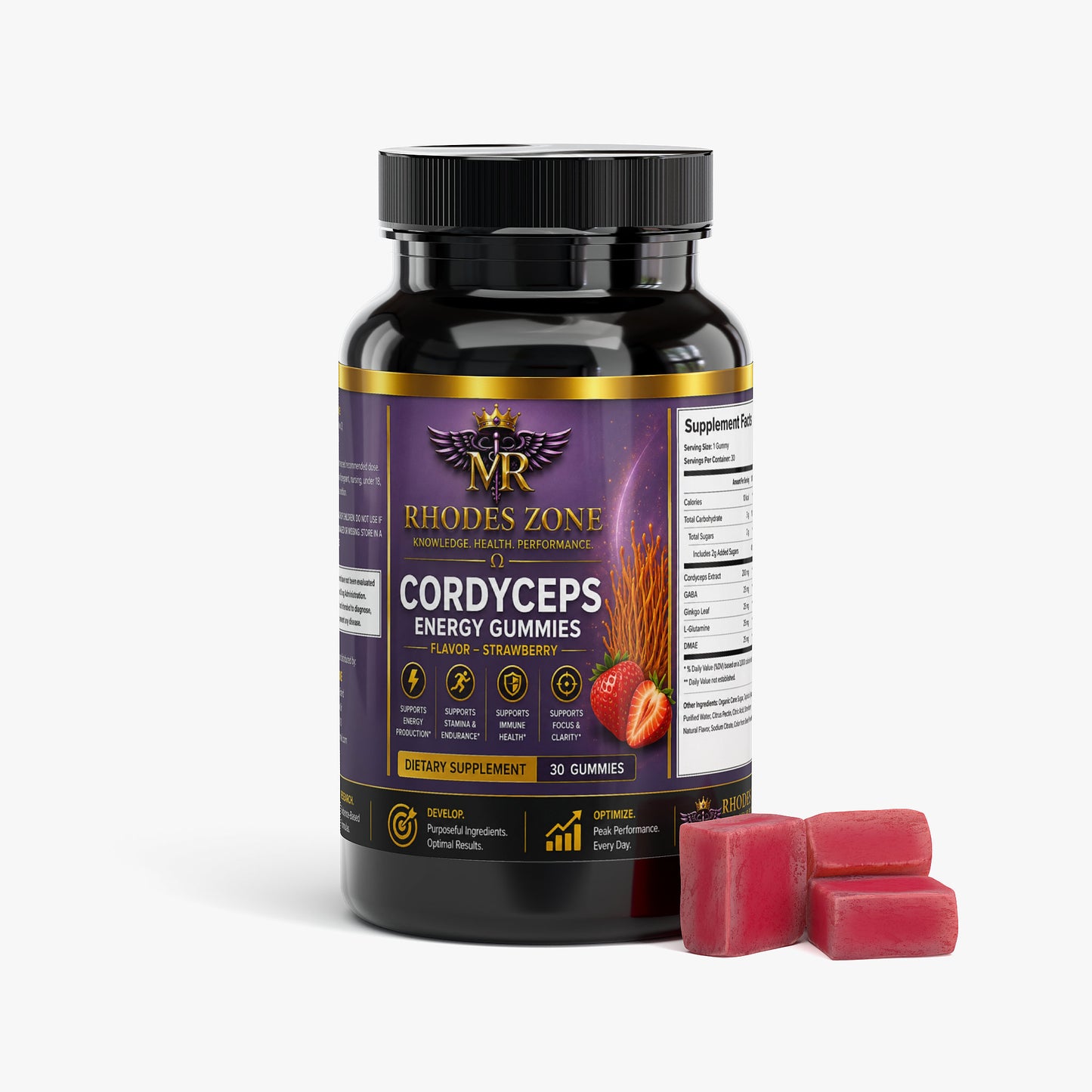 Cordyceps Energy Gummies
