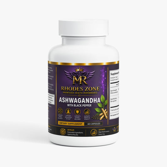 Ashwagandha | Stress Support | Rhodes Zone