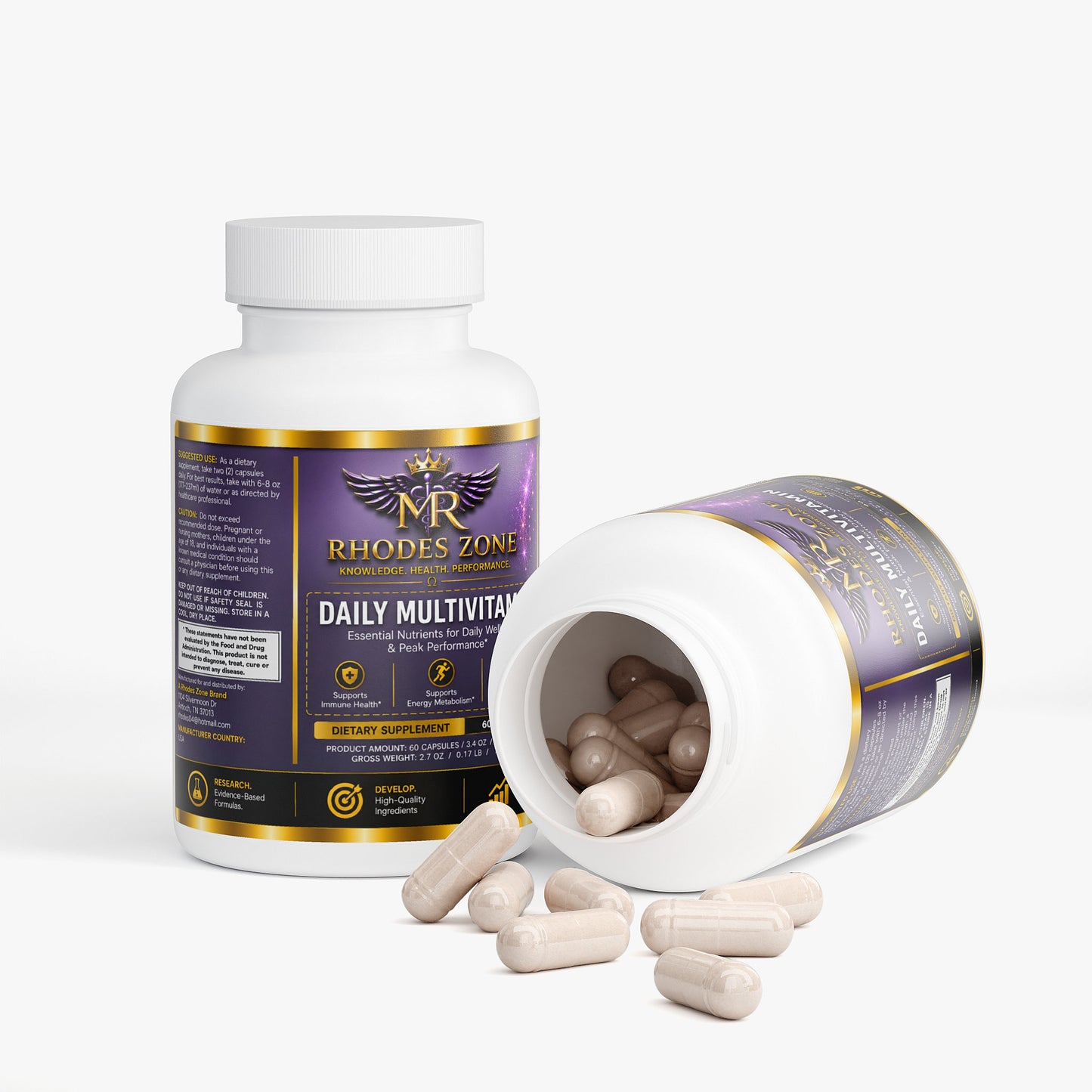 Rhodes Zone Daily Multivitamin