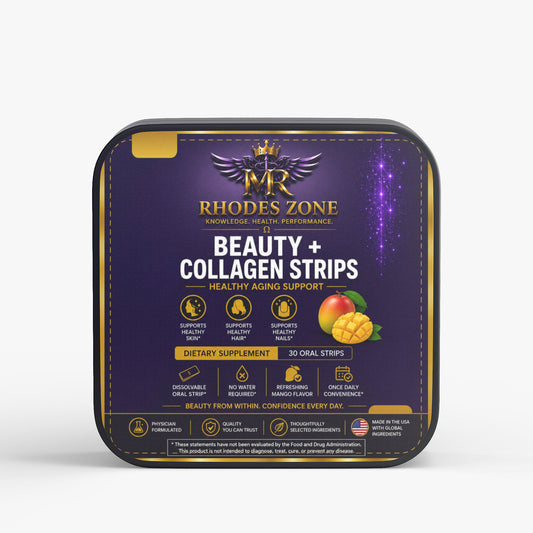Beauty + Collagen Strips | Healthy Aging Support | Rhodes Zone