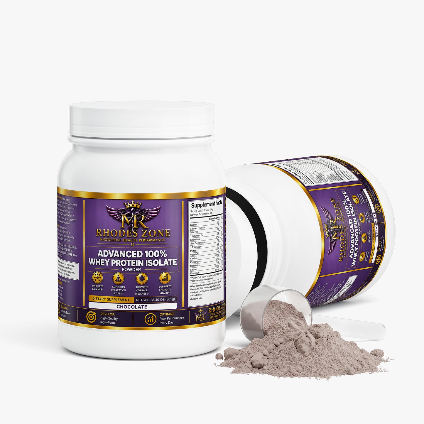 💪Advanced 100% Whey Protein Isolate (Chocolate)