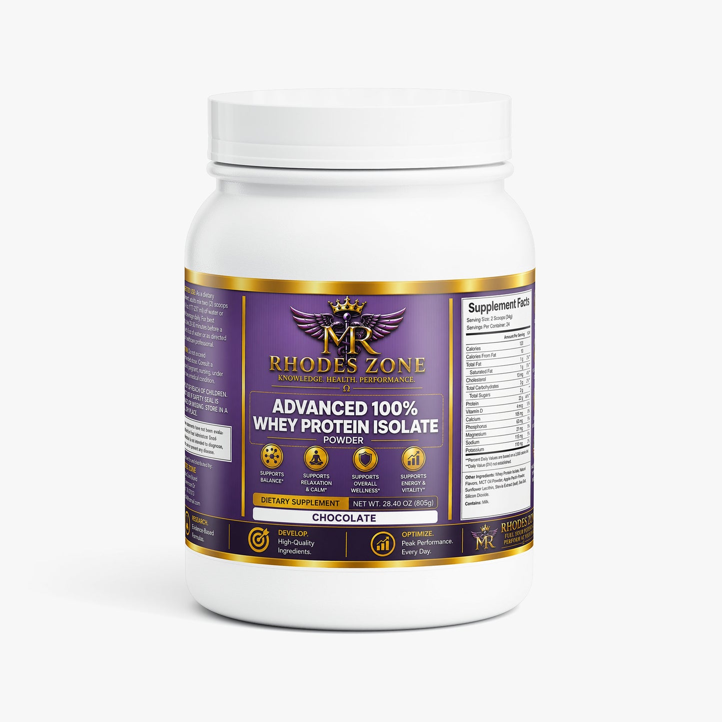💪Advanced 100% Whey Protein Isolate (Chocolate)