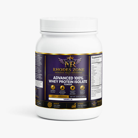 Advanced 100% Whey Protein Isolate (Vanilla)
