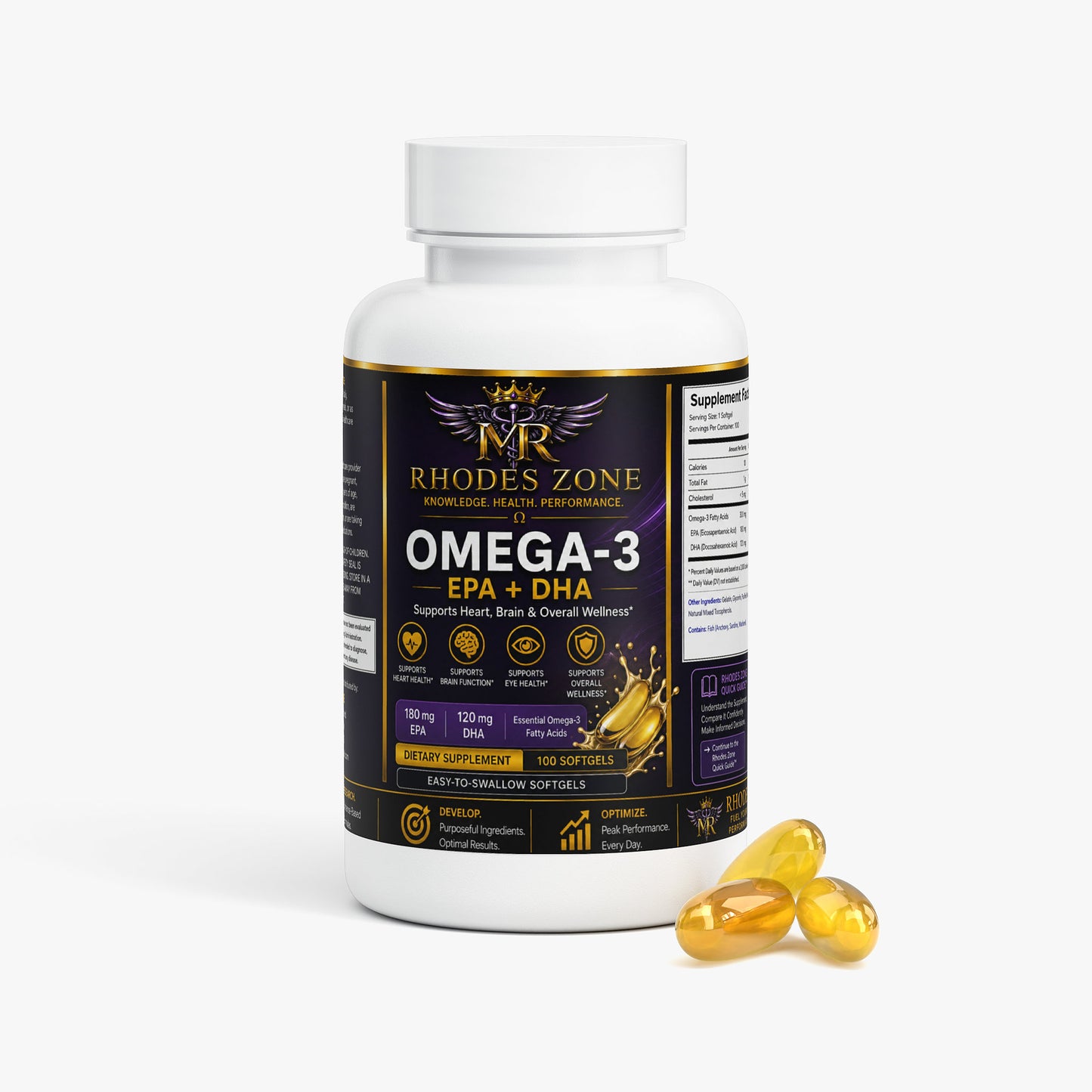 🐟Rhodes Zone Omega-3 EPA + DHA