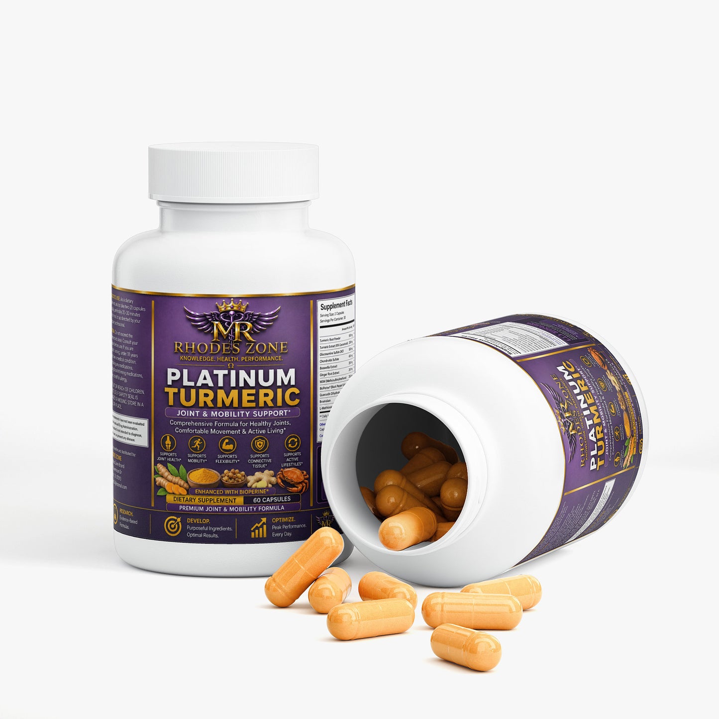 Platinum Turmeric | Joint & Mobility Support | Rhodes Zone
